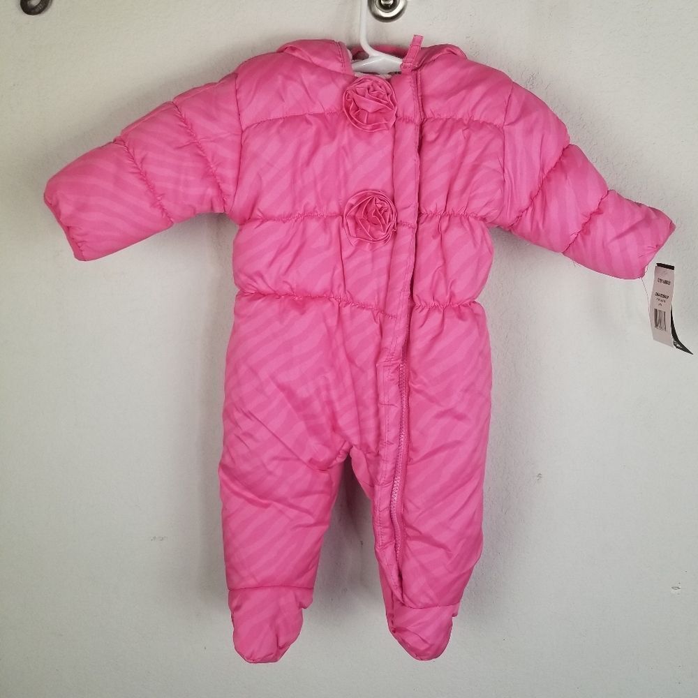 Steve‎ Madden Pink Moon Infant Snowsuit